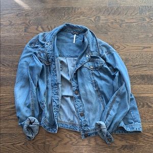Free people denim shirt/jacket